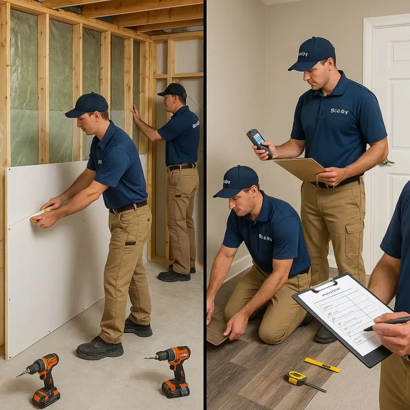 Repairs and Reconstruction process in London, CA